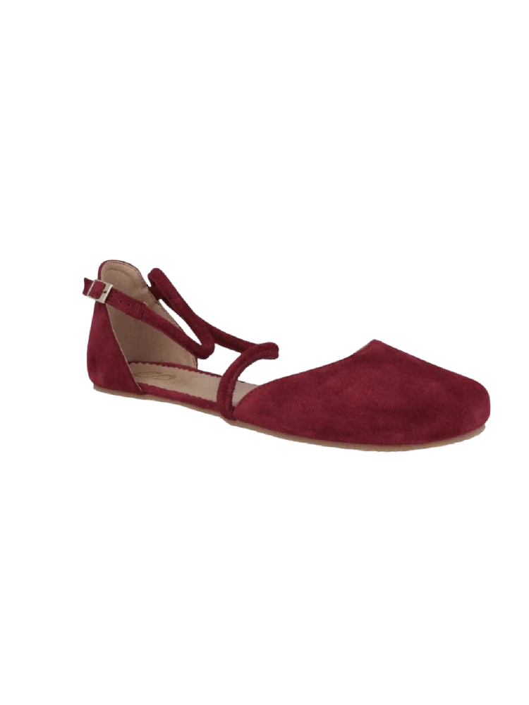 Shapen Orchid  Black Suede