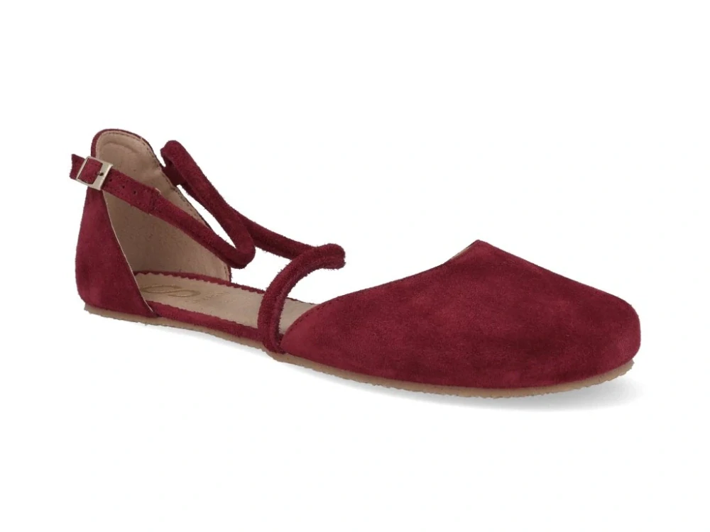 Shapen Orchid  Black Suede